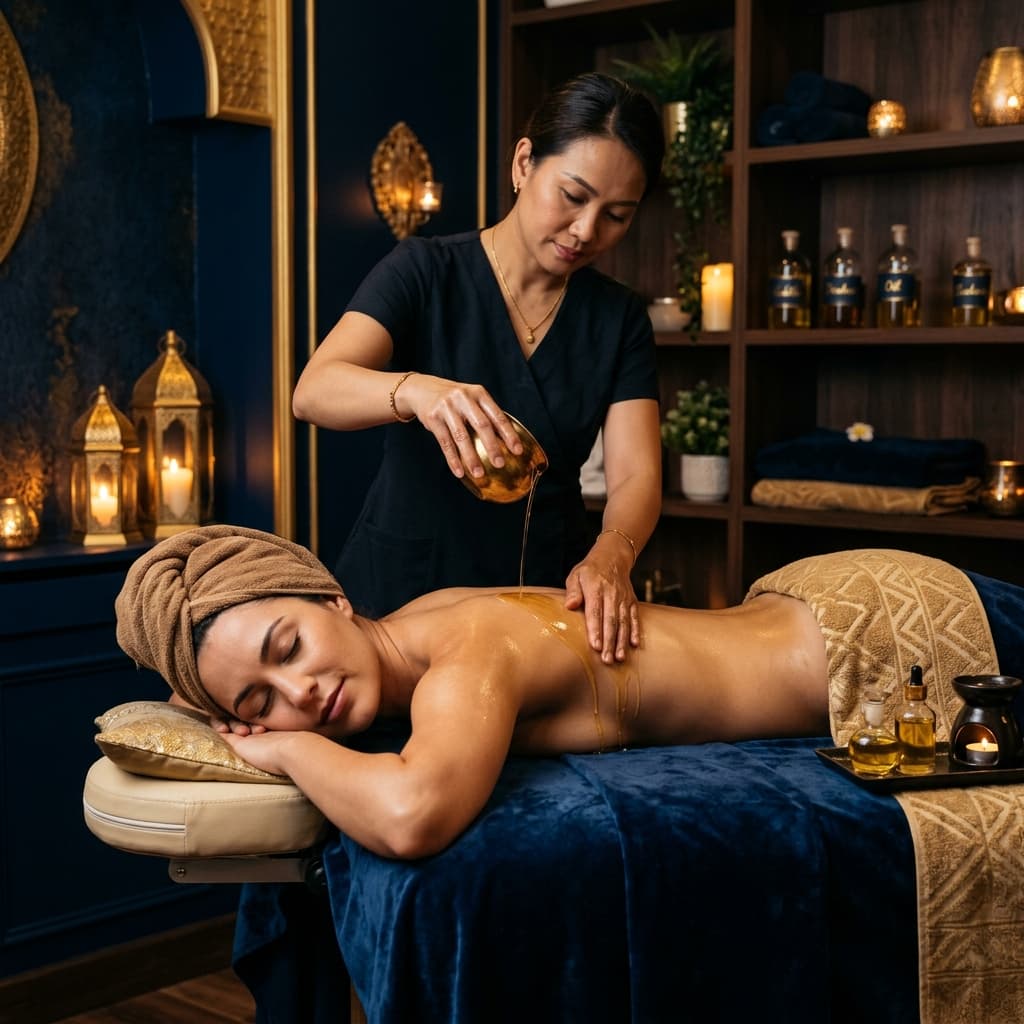 Hot Oil Massage
